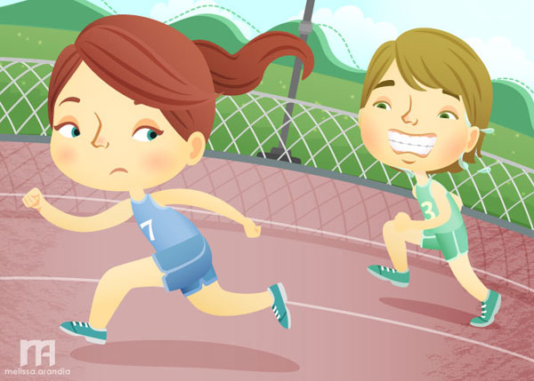 Illustration Friday #8 "Racing"