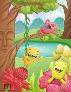 Monster Haven - Vector Work in Illustrator