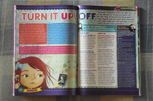 Total Girl November 2011 Music Issue