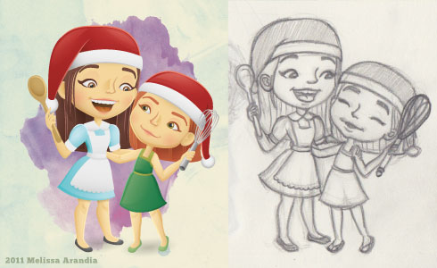 Yaya's Little Helper, article illustration, Total Girl December 2011