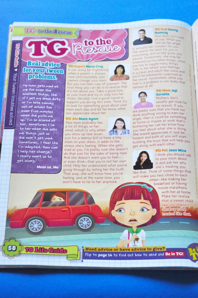 TG to the Rescue, May 2012