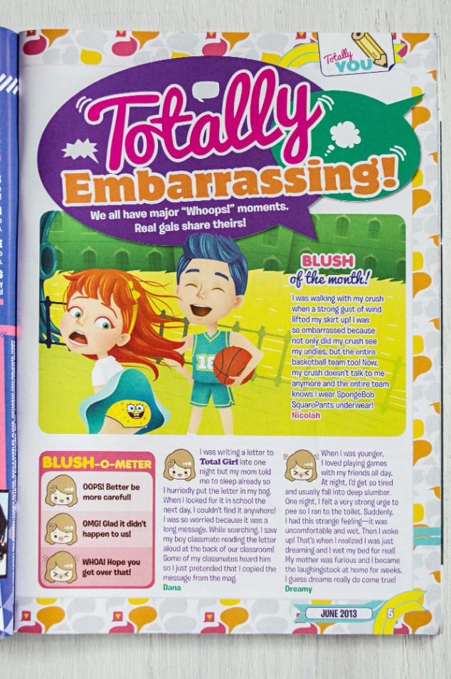 Totally Embarrassing, June 2013