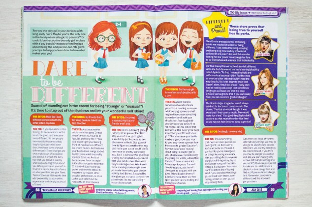 “Dare to be Different” Article illustration