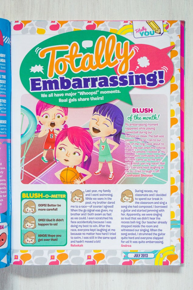 “Totally Embarrassing” 