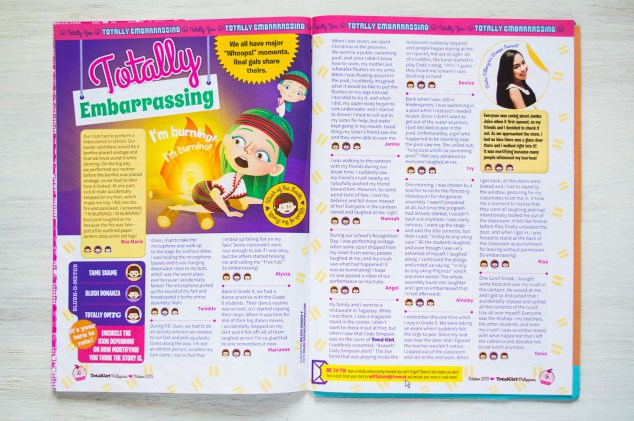 “Totally Embarrassing”, October 2013 issue