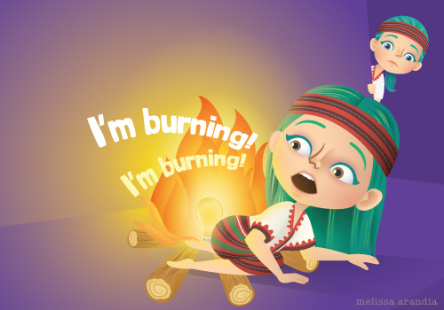 vector work – “Totally Embarrassing” 