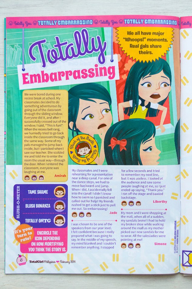 “Totally Embarrassing” illustration, Feb 2014