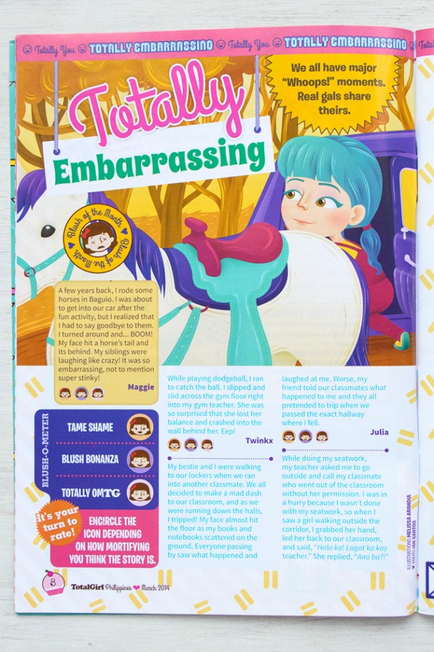 “Totally Embarrassing” main story illustration