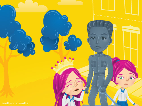 vector work (original background colors)–“Totally Embarrassing”