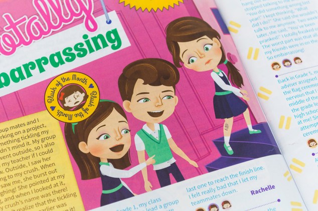 “Totally Embarrassing”, August 2014 issue