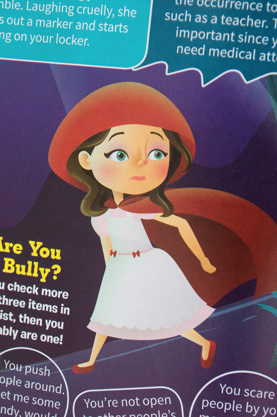 closeup—“Big Bad Bullies” article illustration