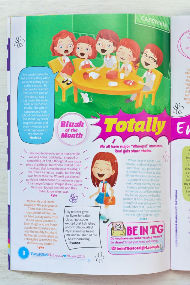 Total Girl Philippines, March 2015–“Totally Embarrassing”