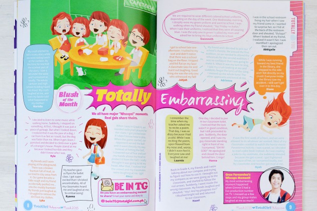 Total Girl Philippines, March 2015–“Totally Embarrassing”